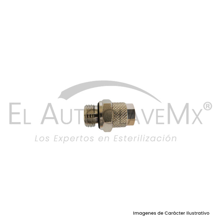 Straight Male O-RING - 1/4 M / Tube(8*6)