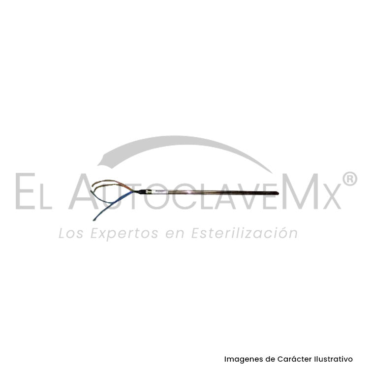 Heating Element, Immersion, Threaded,415V, 3/4"x670, 2x1500W, Copper.