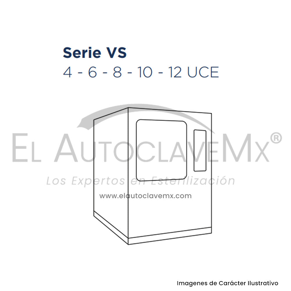 Empaque para puerta de Autoclave Serie VS