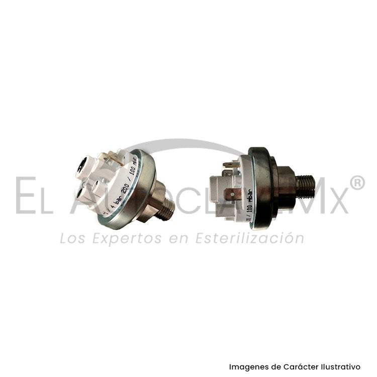 Pressure Switch,Stainless Steel G1/4 factory set to 0.2bar