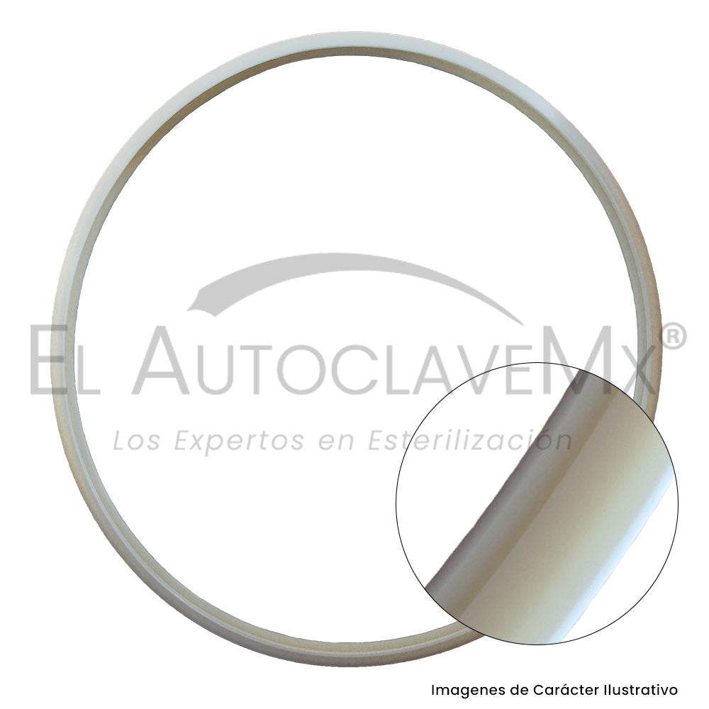 Empaque para puerta autoclave