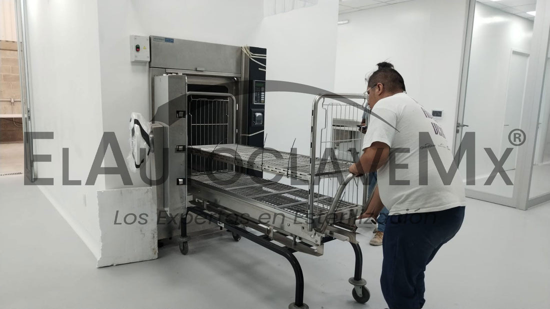 Instalación y Puesta en marcha de Esterilizador para Laboratorio Steris