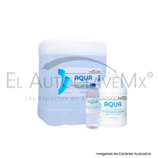 Agua Tridestilada para operación Autoclaves de vapor