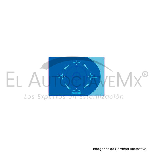 Panel, Control, Valve 38xx/M, Blue