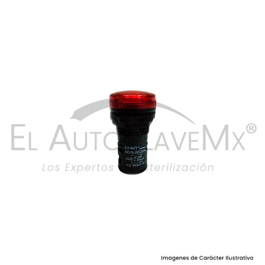 Lamp, Red, 220VAC, 22mm