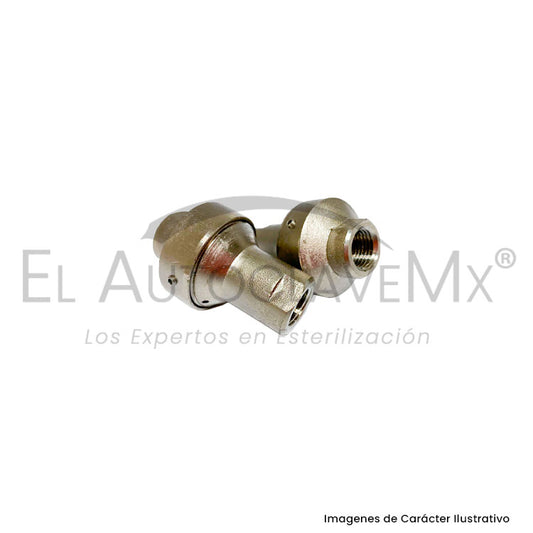 Pressure Regulator, Water, In Line with Strainer, 1/4"BSP, 0.5 Bar