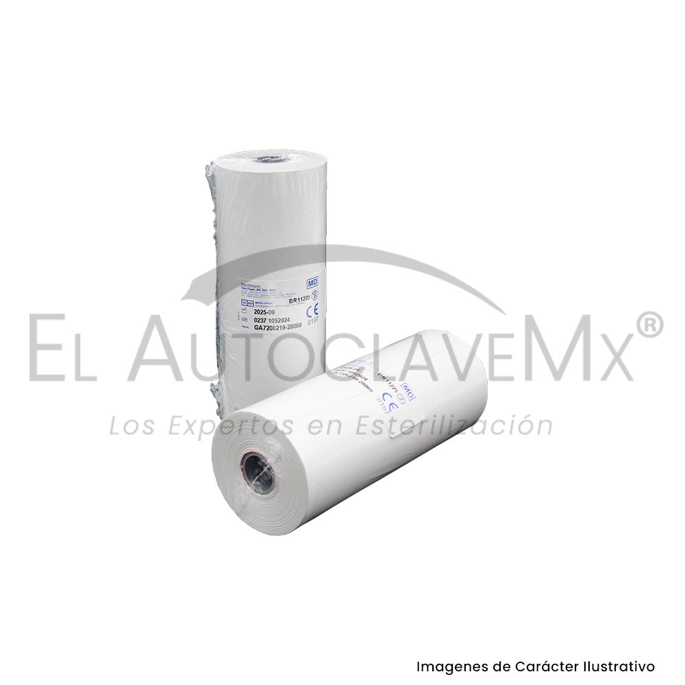 Rollo de papel térmico para impresora para Esterilizadores Steelco