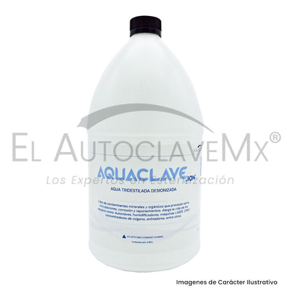 AquaClave, Agua Tridestilada para operación Autoclaves de vapor.